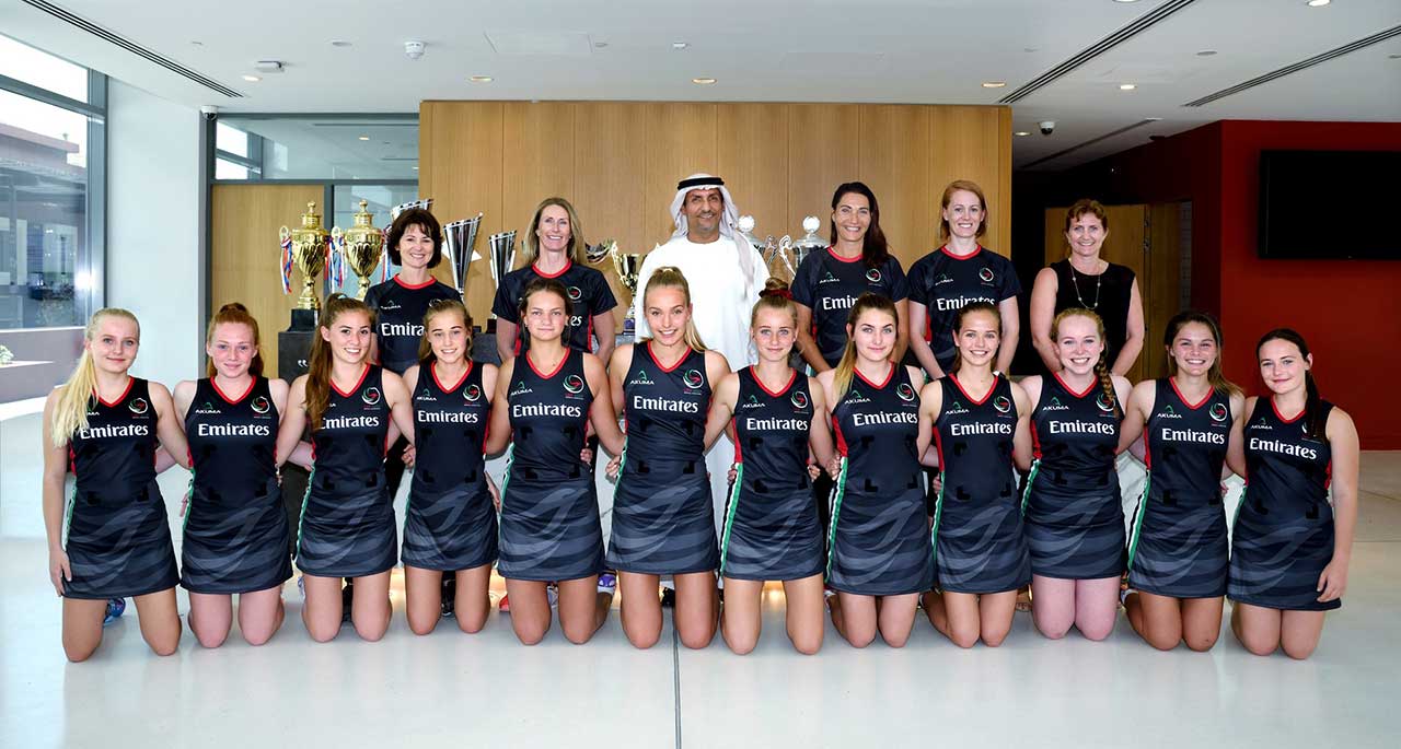 uae emirates under seventeen netball squad